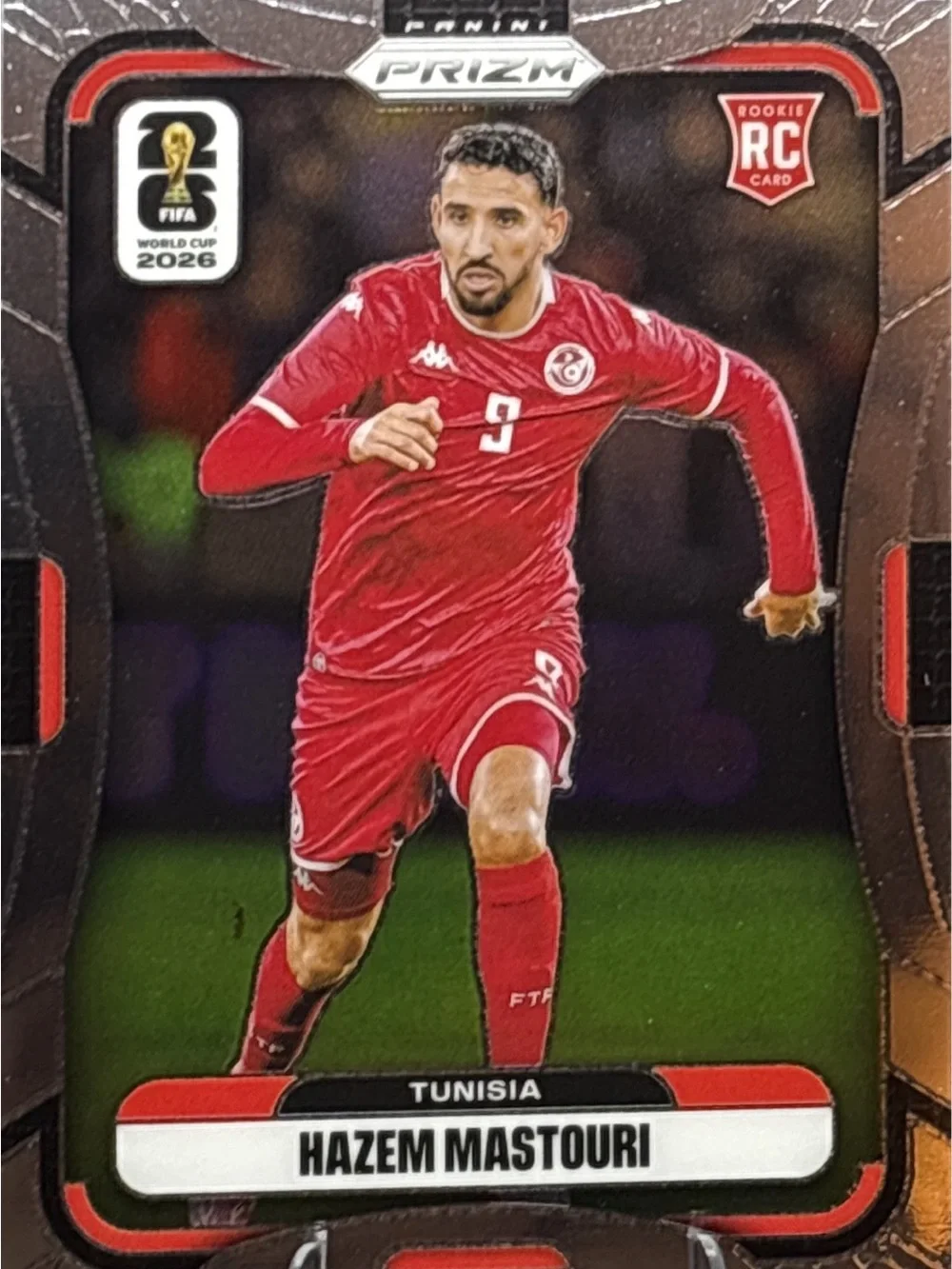 Panini Prizm Hazem Mastouri Rookie Soccer Card